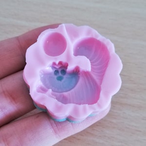 Stampo in silicone Stregatto Mini per creazioni in resina e fimo