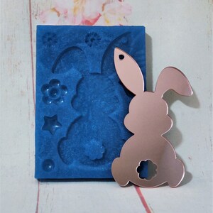 Decorazioni pasquali Coniglio Buona Pasqua 16x10 cm Assortito 16375