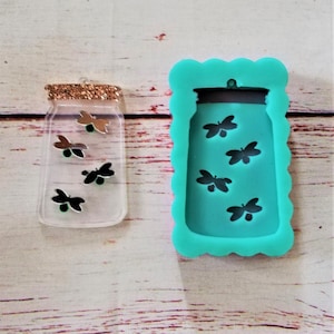 Fireflies Lantern silicone mold 4cm for resin, plaster, wax, soap, jesmonite and polymer clay creations
