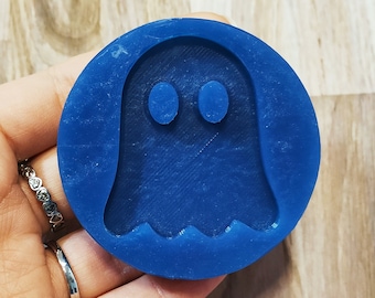 Ghost silicone mold for resin and polymer clay creations, Halloween molds