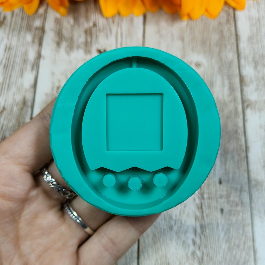 Tamagotchi Shaker Silicone Mold for Resin, Wax, Soap, Plaster