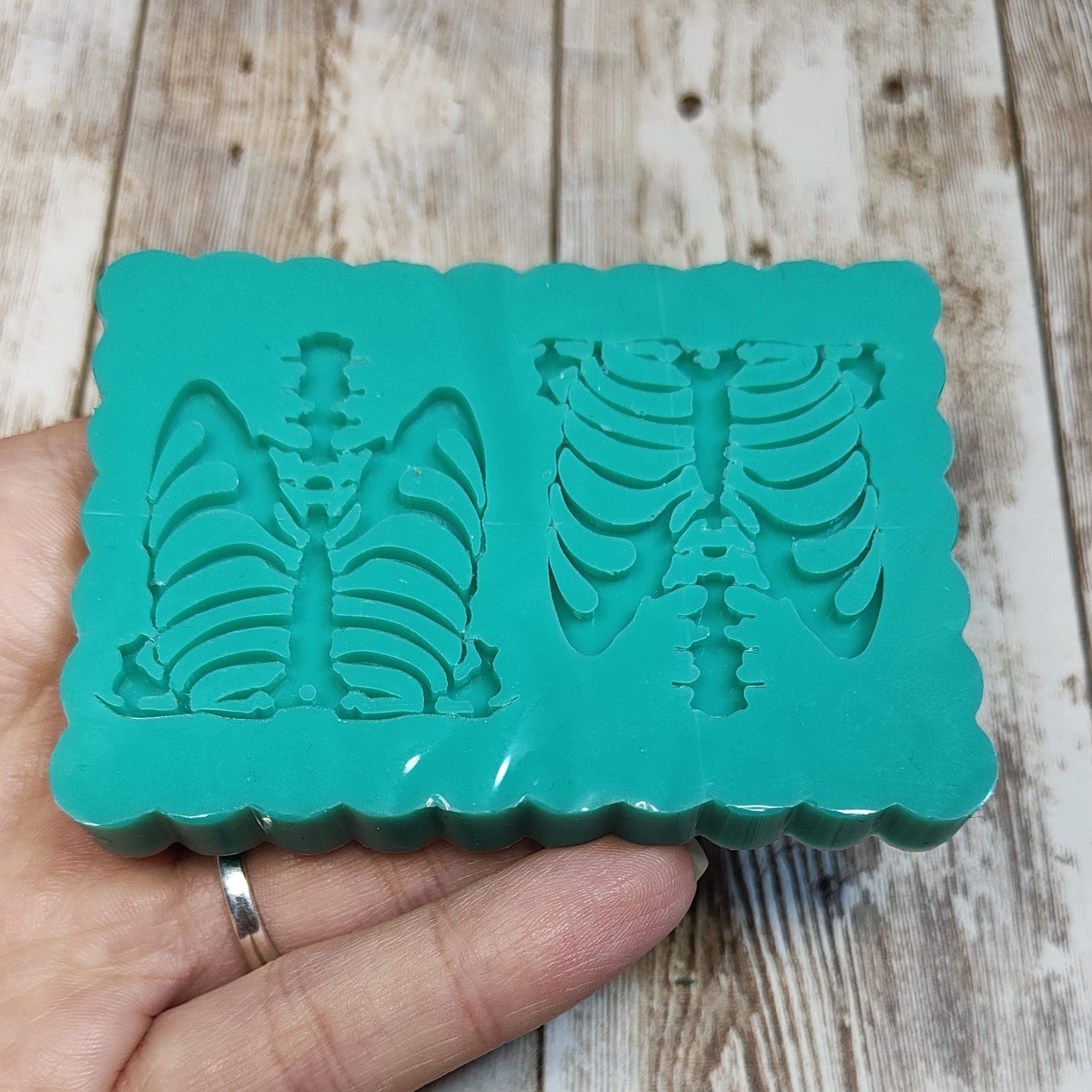 3 Pezzi Stampo in Silicone per Case Con Finestra - Stampi per Casette, Colata e Gesso