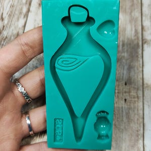 Magic Potion Shaker silicone mold for resin and polymer clay creations