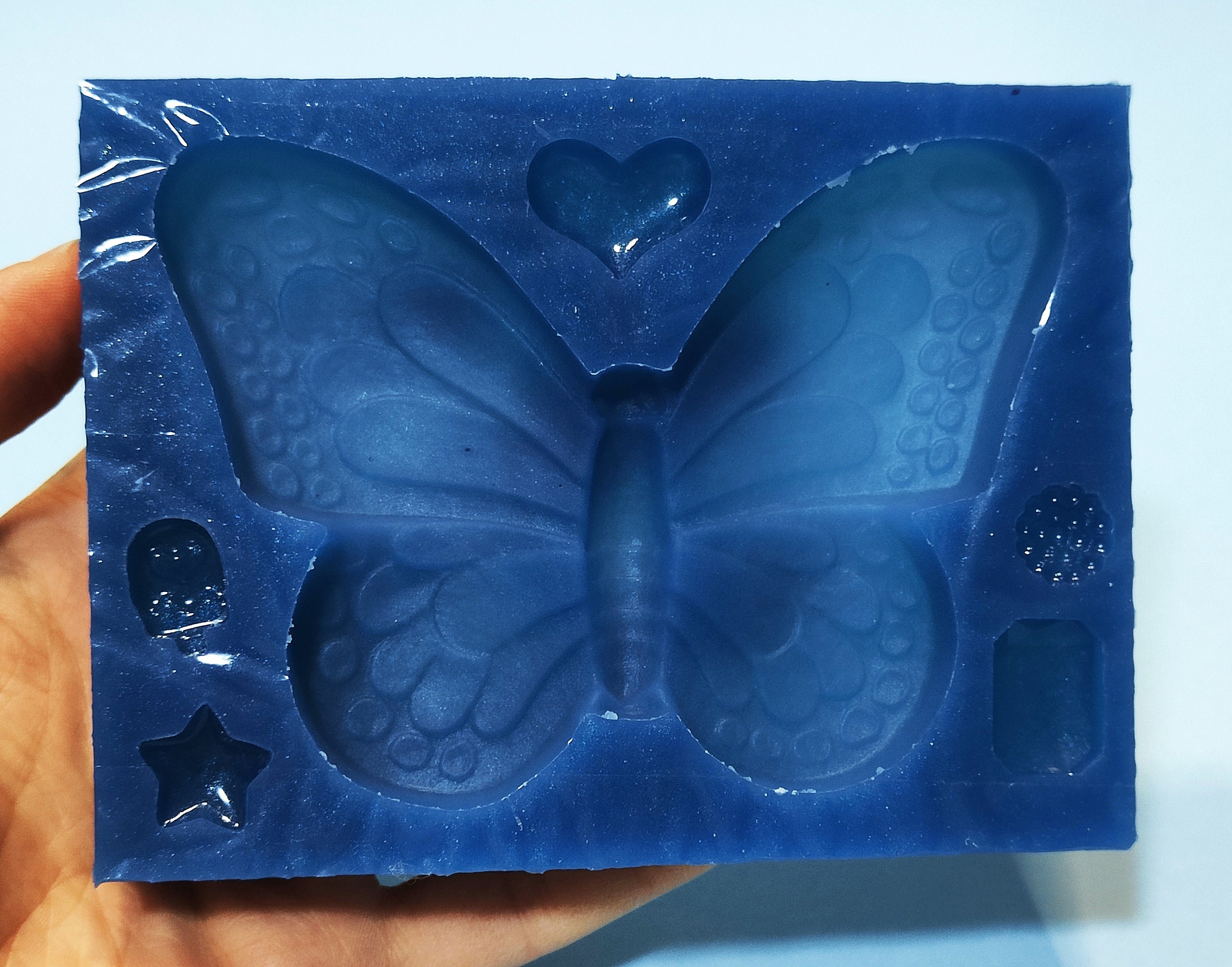 Butterfly Mold Large Animal Silicone Clay Pottery For Resin Epoxy DIY  Crafting Candles Resin Ornaments Plaster Decorations