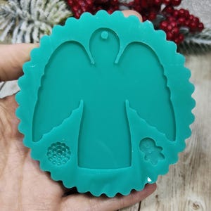 Angel silicone mold 7,5cm for resin, plaster, soap, wax and polymer clay creations