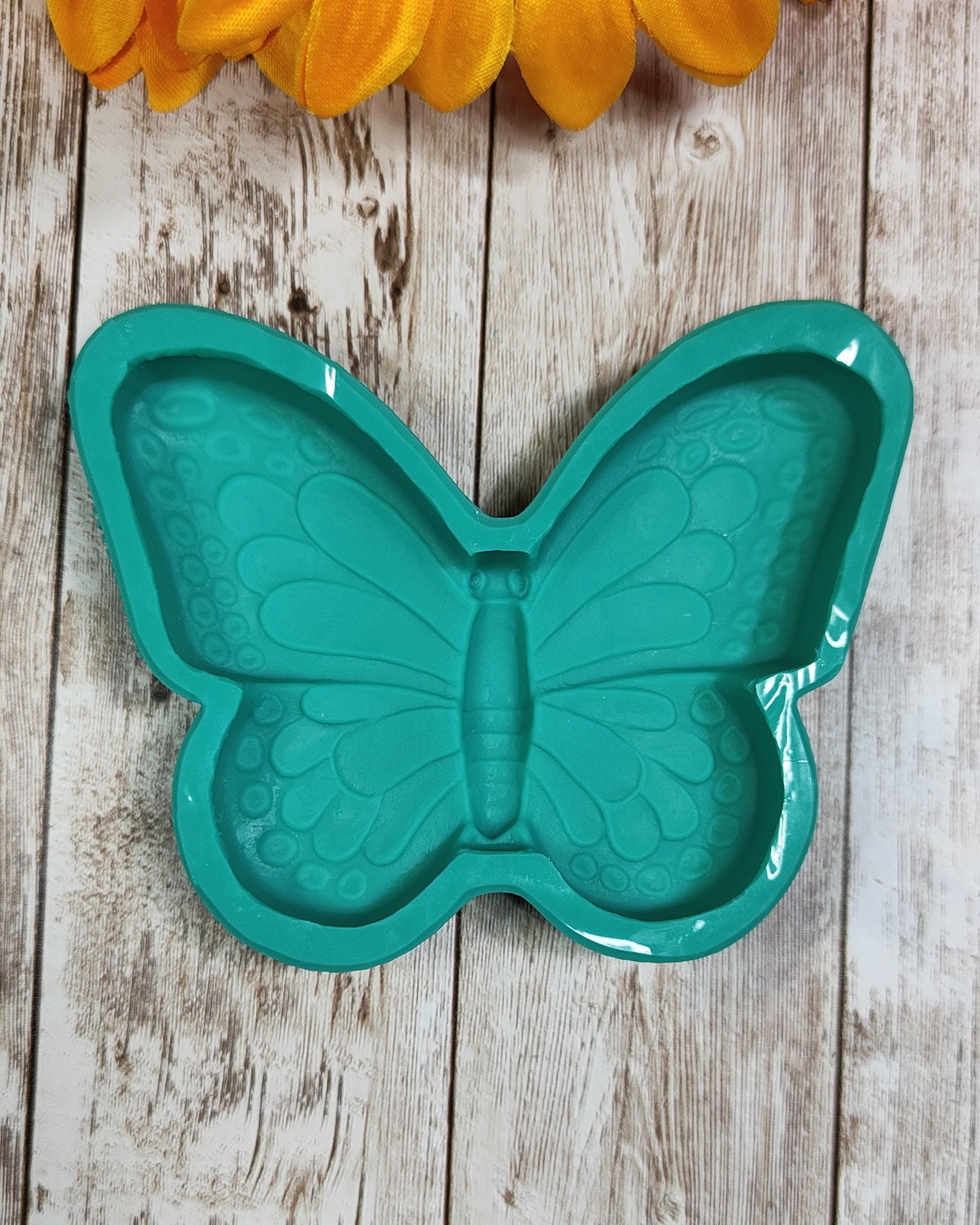 2pcs Moules Silicone Signets 9 Cavités Papillon Cœur Étoile - Résine Époxy Loisirs Créatifs