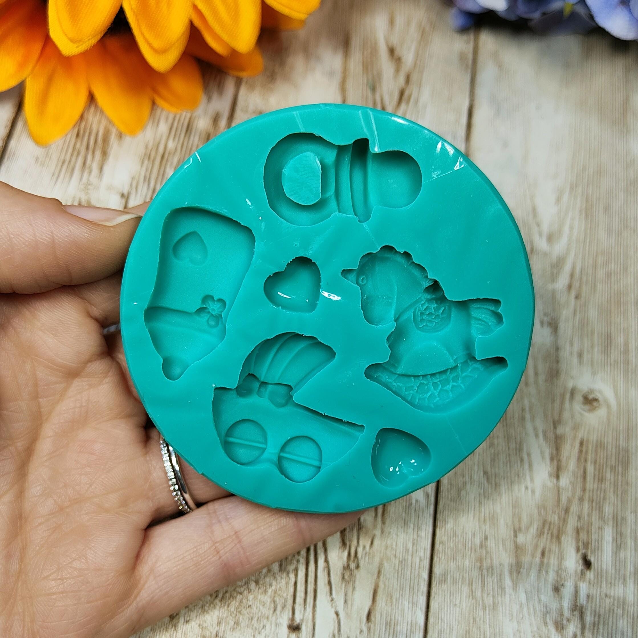 Stampo In Silicone Per Biscotti BABY – Set 4 Formine Per Pasta E Decorazioni