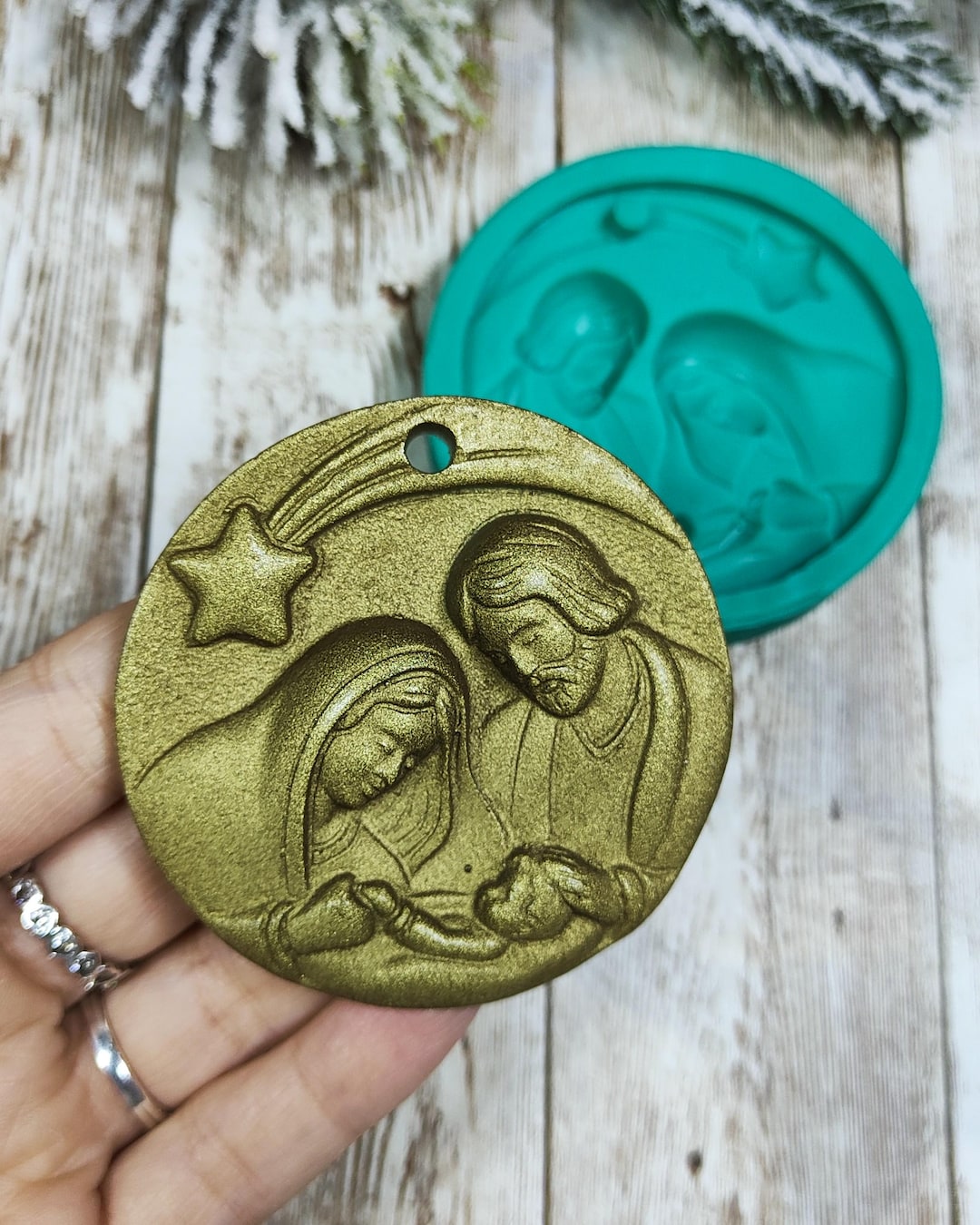 Stampo In Silicone A Forma Di Lampadina Per Resina 3D – 12,8x11,2 Cm – Per Decorazioni Natalizie E Portachiavi Fai Da Te