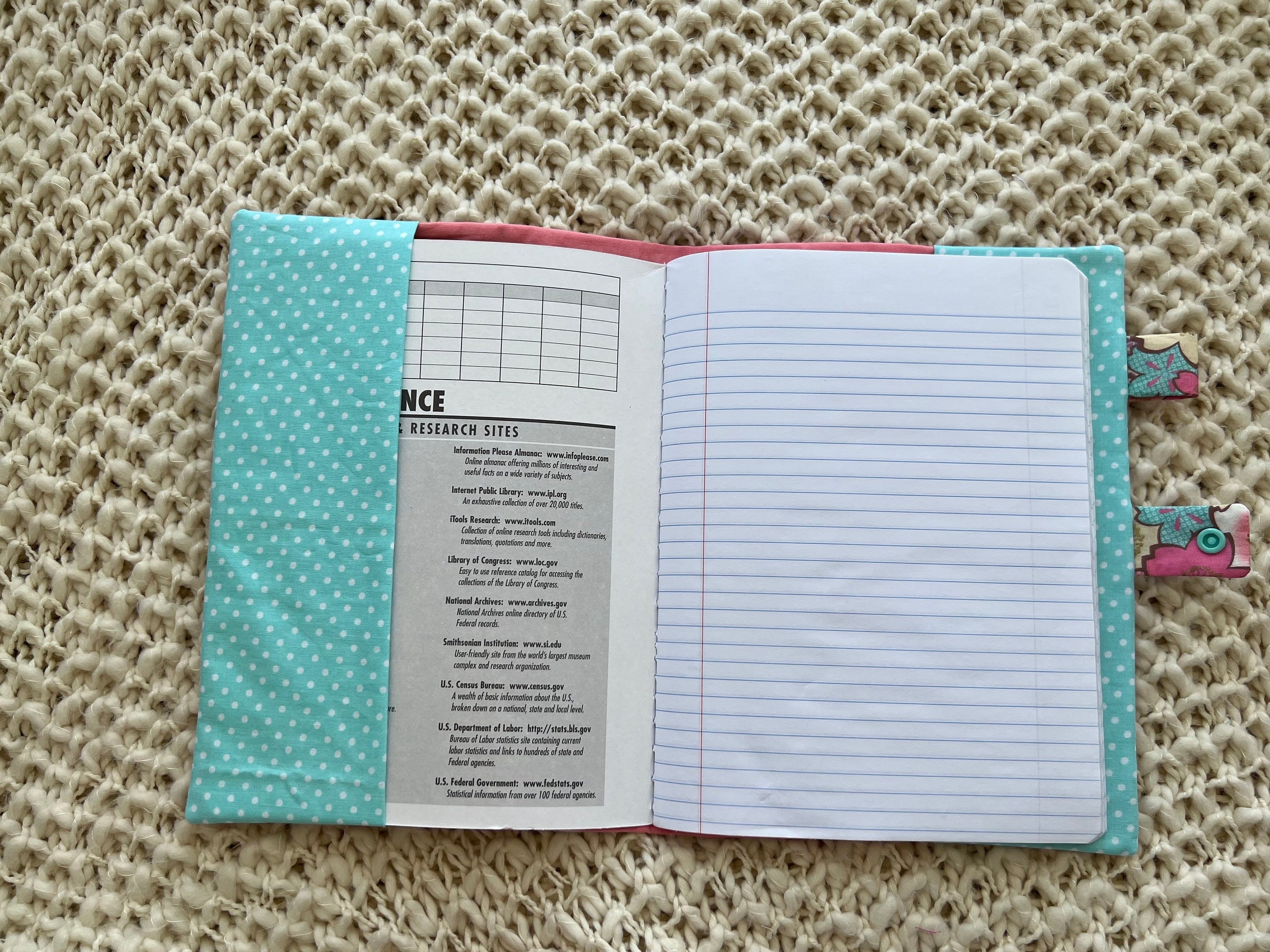 Notebook Cover, Japanese Notebook Cover, Cherry Blossom Notebook Cover ...