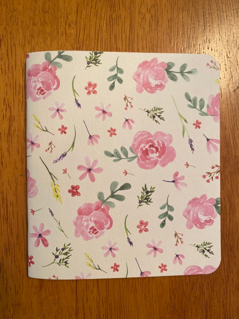 Set of 36 Mini Journal Botanical Journal Wedding favors Gift idea Diary Paper Pad Journal Set Quote Journal Notebook Party favors