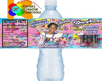 Shopkins Water | Etsy