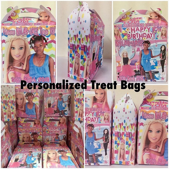 Barbie Favor Bags/ Barbie Party Bag/ Barbie Party Favors/ | Etsy