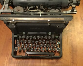 Underwood 26" Typewriter Vintage 1930s - 1940s Original Antique