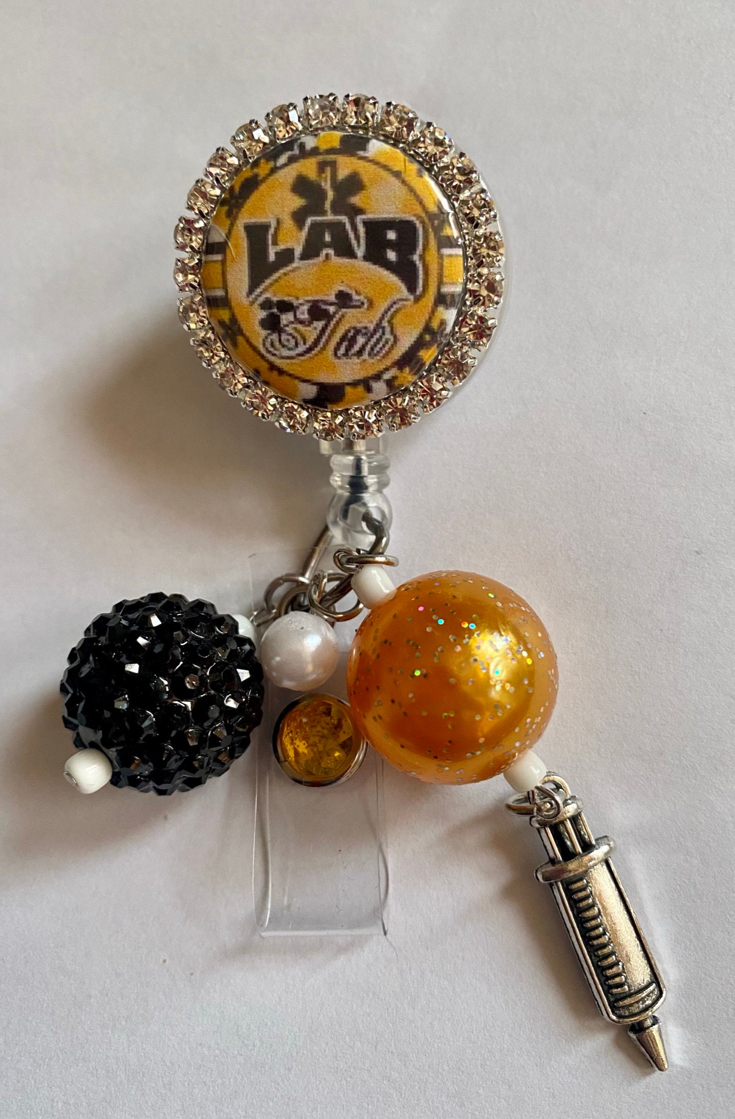Lab Tech Badge Reel Etsy