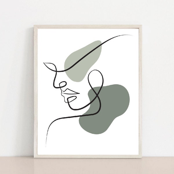 Abstract art,Abstract print,Abstract painting,Abstract wall art,Abstract art print,Line Draw Abstract Woman,Line Drawing,Abstract Pictures