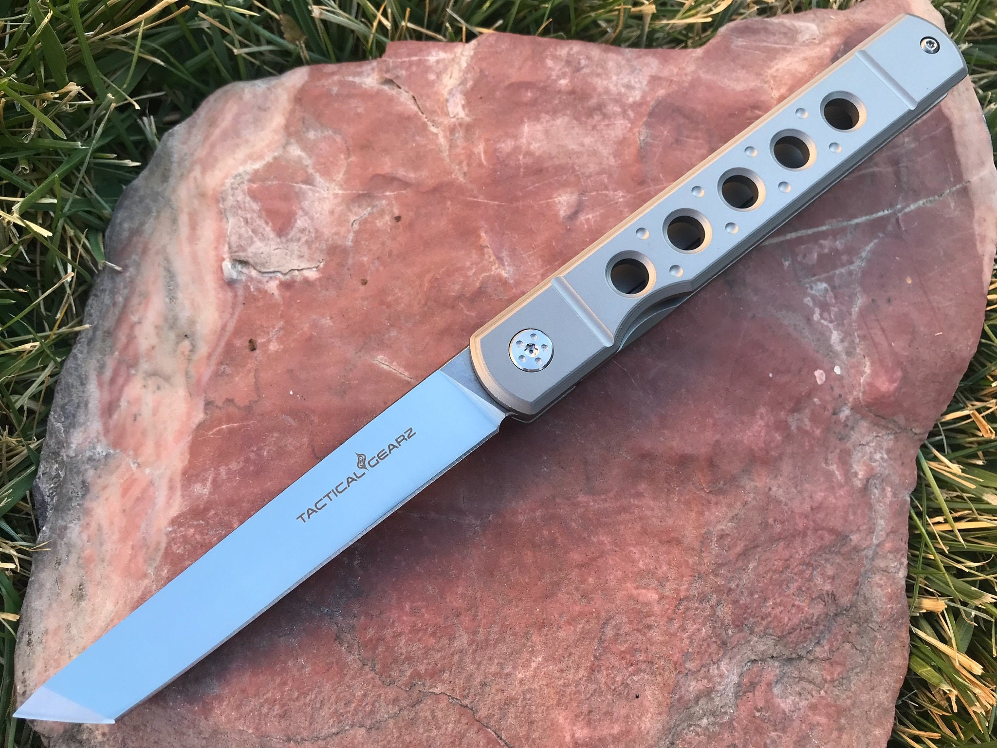 未開封　希少品　weapon system towa Tacticalgearz TG Kyoko. Full Tc4 Titanium Japanese Folding