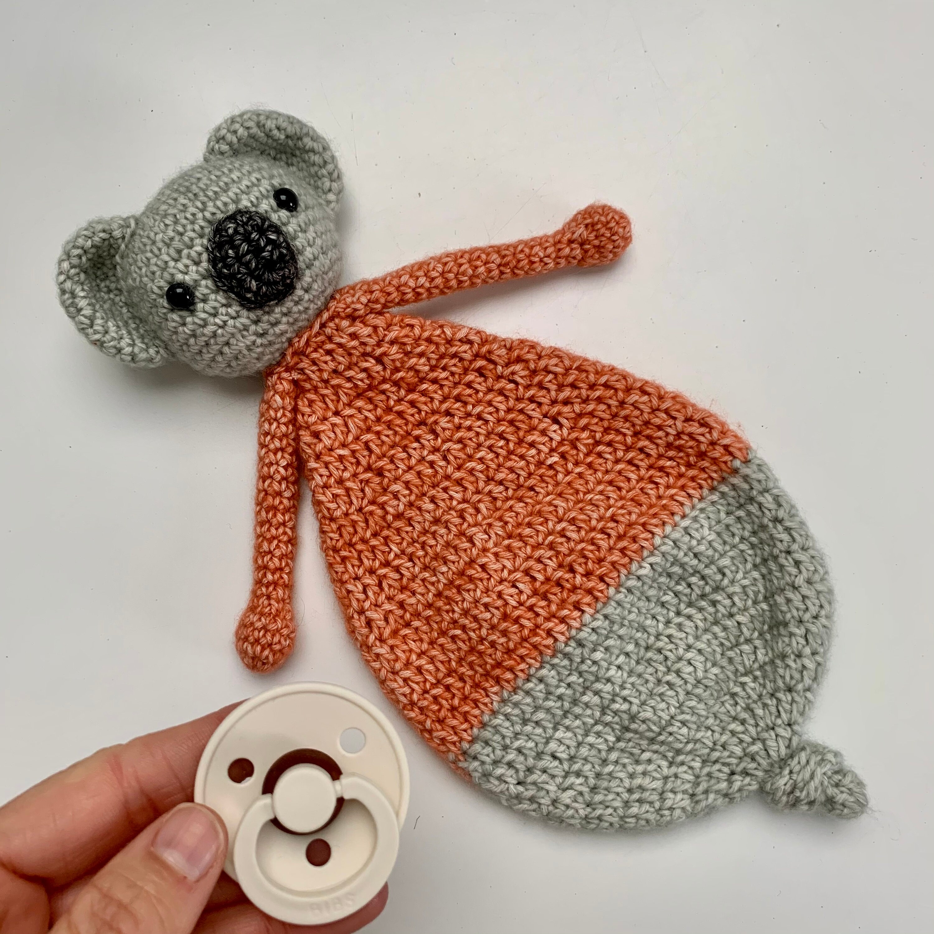 Kelly Koala Lovey Crochet Pattern Ragdoll Amigurumi Comforter Etsy