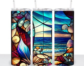 Seashell Beach Tumbler
