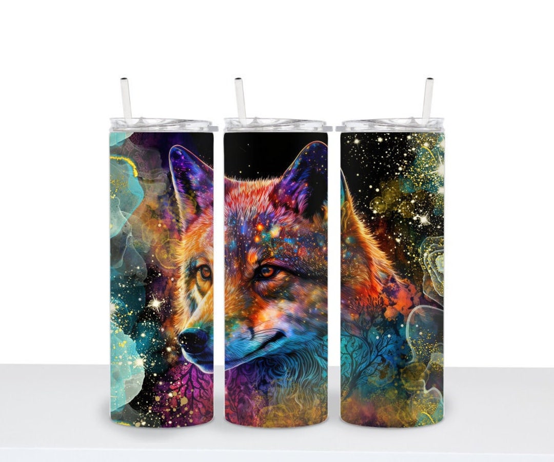 Fox Tumbler, Fox Coffee Cup, Fox Gifts for Women Travel Mug, Coffee