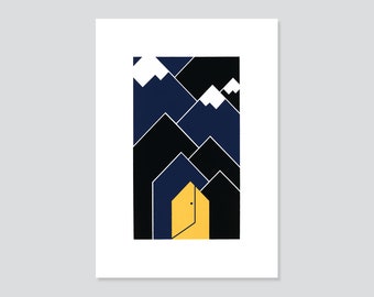 Shortcut, Original Screenprint