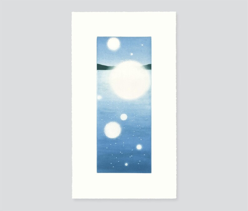 Sun Dazzle, Original Intaglio Print image 1