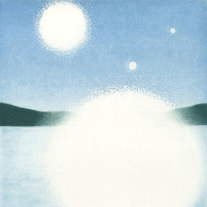 Sun Dazzle, Original Intaglio Print image 3