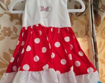 Red Polka Dot Minnie Dress
