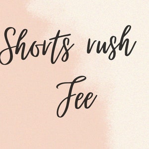 Shirt rush fee