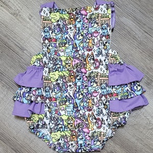 Bluey romper girl