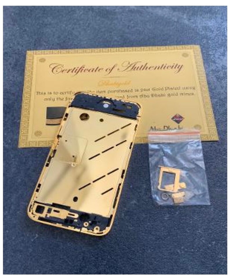 24ct Gold Plated Middle Frame Chassis for iPhone 4