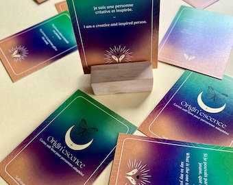 Affirmation and mindfulness card deck for adoptees