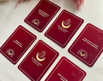 100 Affirmation Cards - Special Questions for Couples/Dating - Deeper Love - Connection