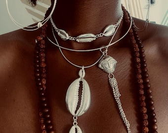 Sterling Silver Choker Necklace Million Dollar Queen