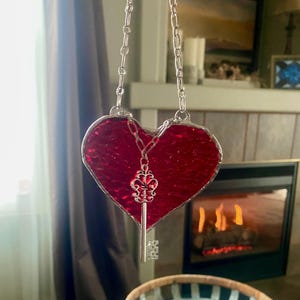 You have the key to my heart Stained Glass