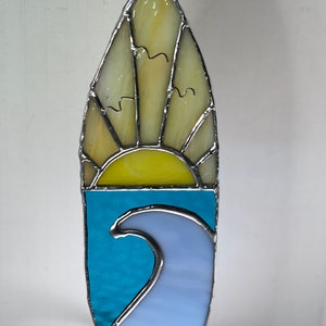 Stained Glass Surfboard