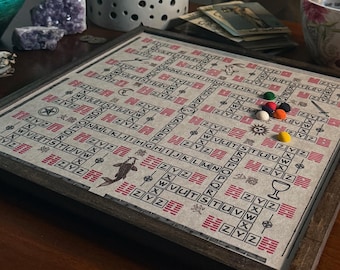 Handmade Oracle Board: Use Tarot, the I Ching, and Astrology with the Hexatetraglyph divination system.