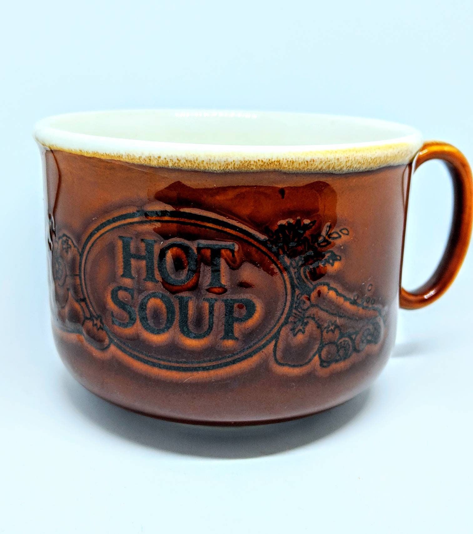 Vintage Soup Mugs Hot Soup Retro Soup Bowl EIT Kitchen Etsy