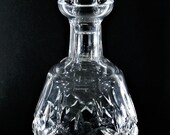 Probably Waterford Crystal Lismore Brandy Decanter no stamp W410