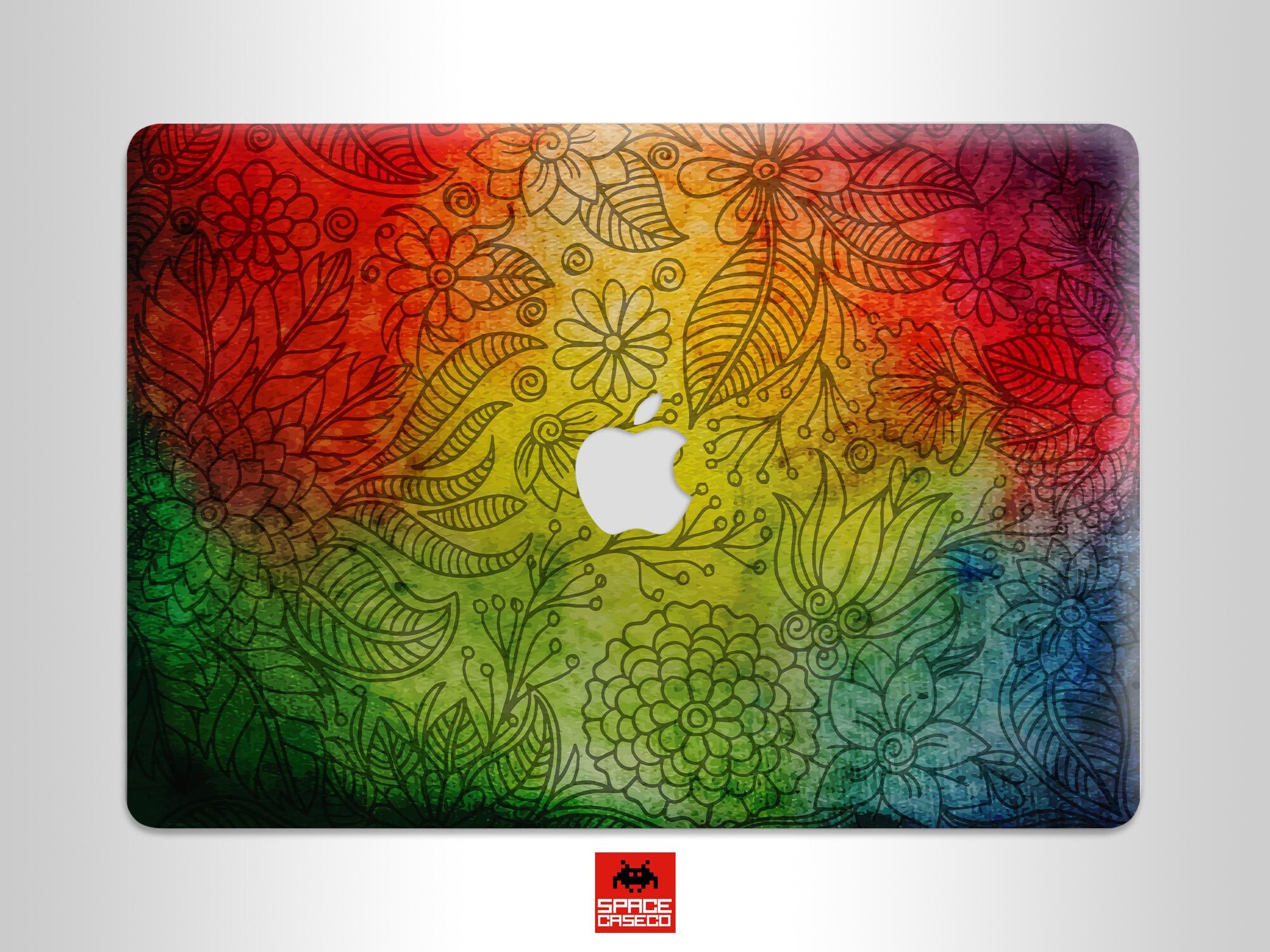 Abstract Macbook Macbook Pro 15 2017 Geometric Art Colorful Etsy UK