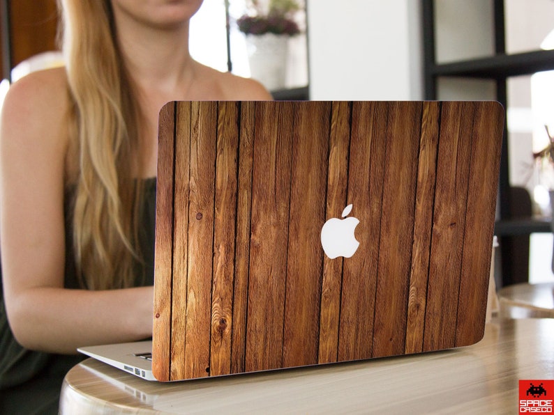 Brown Wood Macbook skin Wood print macbook protective skin cover Wood macbook air pro 11 13 15 16 inch Macbook Pro 13 skin Macbook air skin