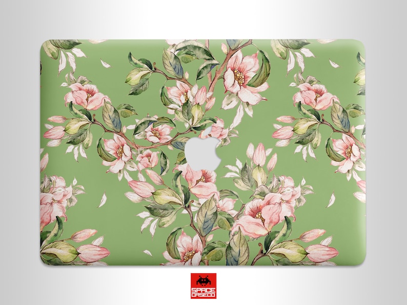 Flower MacBook Decal MacBook 2017 Decal Floral MacBook Decal MacBook Pro 15 inch MacBook Air 11 Skin MacBook Pro 13 Cover Mac Retina 12 2016