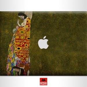Gustav Klimt The Hope Artwork MacBook Skin Painting Art MacBook vinyl sticker cover Pregnancy beautiful laptop skin