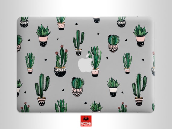 Cactus Succulent MacBook Skin, Minimalist Plant Pattern - Etsy