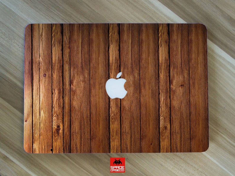 Brown Wood Macbook skin Wood print macbook protective skin cover Wood macbook air pro 11 13 15 16 inch Macbook Pro 13 skin Macbook air skin