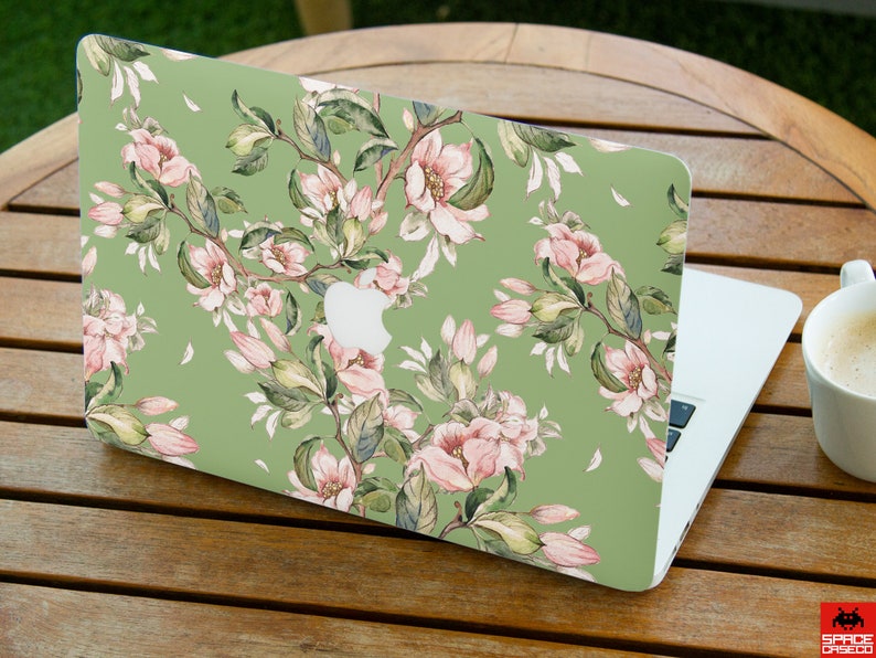 Flower MacBook Decal MacBook 2017 Decal Floral MacBook Decal MacBook Pro 15 inch MacBook Air 11 Skin MacBook Pro 13 Cover Mac Retina 12 2016