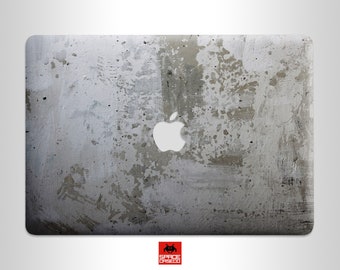 Concrete Print MacBook vinyl skin decal