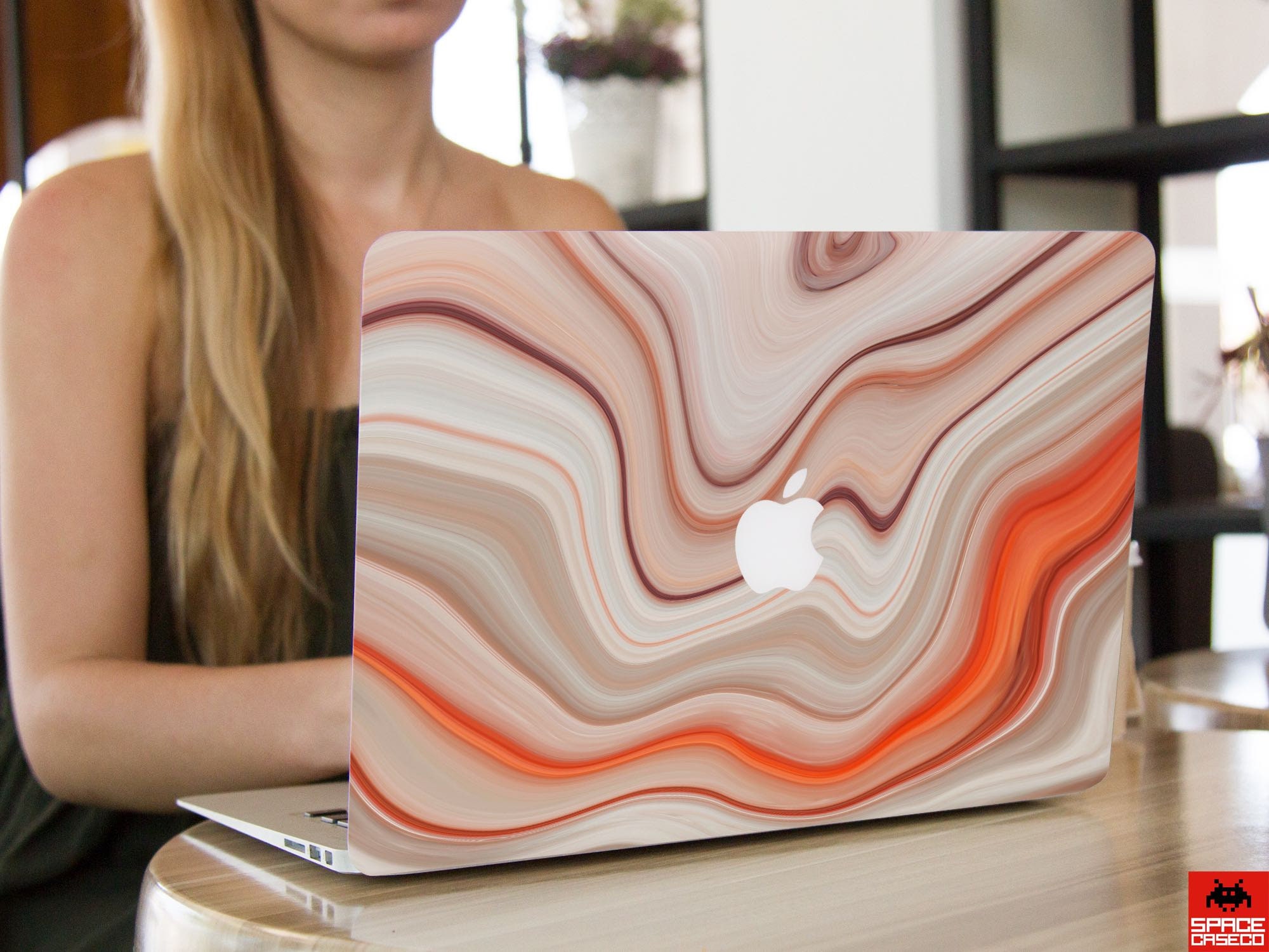 Paint Macbook Pro Decal Mac Stickers Marble Mac Pro 15 Sleeve Etsy