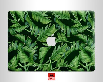 Floral Macbook Skin Nature Green Banana Leaves Tropical style Skin Protection for MacBook Pro 13 14 15 16 M1 M2 chip MacBook Air 11 13