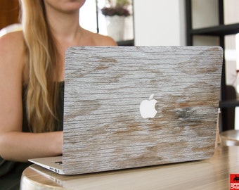 Wood Untreated Vinyl Skin Decal for Apple MacBook Air and MacBook Pro models