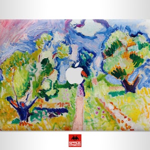 Henri Matisse Promenade des oliviers Fine Art MacBook vinyl decal